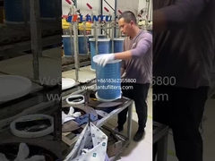 Lantu Truck Air filter cap fabricando linha de oficina