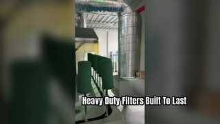 Linha de revestimento automático de recipiente de filtro | Produção de fábrica
